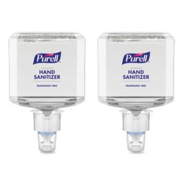 Advanced Hand Sanitizer Gentle and Free Foam, 1,200 mL Refill, Fragrance-Free, For ES4 Dispensers, 2/Carton