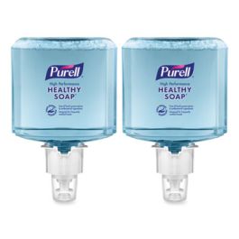 CLEAN RELEASE Technology (CRT) HEALTHY SOAP High Performance Foam Refill, For ES4 Dispensers, Fragrance-Free, 1,200 mL, 2/CT