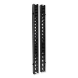 SmartRack Vertical Cable Manager, Double Finger Duct/Toolless Mounting, 6 ft