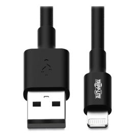 Lightning to USB Cable, 10 ft, Black