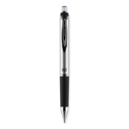 207 Impact Gel Pen, Retractable, Bold 1 mm, Blue Ink, Black/Blue Barrel