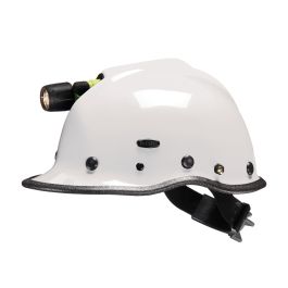 Rescue Helmet with ESS Goggle Mounts and Built-in Light Holder, White, OS 860-6033