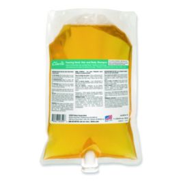 Foaming Hand, Hair and Body Shampoo, Fresh Scent, 1,000 mL, 6/Carton