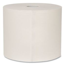 Heavy-Duty Cleaning Cloth, 1-Ply, 12.6" x 912.2 ft, White