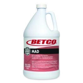MAD Detergent, Characteristic Scent, 1 gal, 4/Carton