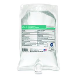 E2 Antibacterial Foaming Skin Cleanser Refill, Fragrance-Free, 1,000 mL, 6/Carton
