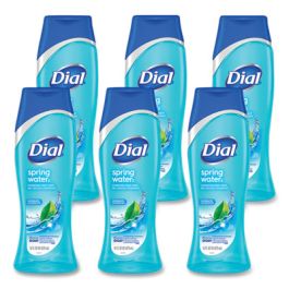 Body Wash, Spring Water Scent, 16 oz, 6/Carton