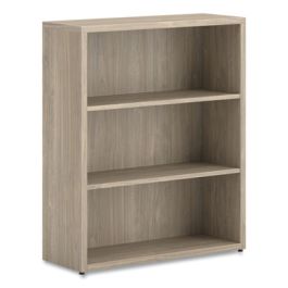 10500 Series Laminate Bookcase, Three Shelves, 36" x 13" x 43.75", Kingswood Walnut