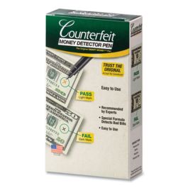 Smart Money Counterfeit Bill Detector Pen, U.S. Currency, 12/Pack