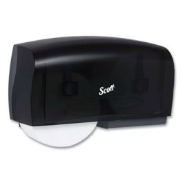 Essential Coreless Twin Jumbo Roll Tissue Dispenser, 20 x 6 x 11, Black