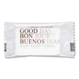 Amenity Bar Soap, Pleasant Scent, # 1/2, 1,000/Carton