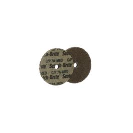Scotch-Brite™ Cut and Polish Unitized Wheel, CP-UW, 5A Fine, 4 in x 1/4 in x 1/4 in, 20 ea/Case