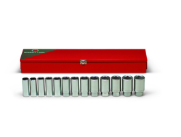 13 Pieces—6 Pt. Deep Socket Set, 3/4" Drive Size, 13 Pieces 625