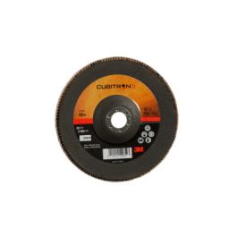 3M™ Cubitron™ II Flap Disc 967A, 60+, T29, 7 in x 7/8 in, Giant, 5 ea/Case
