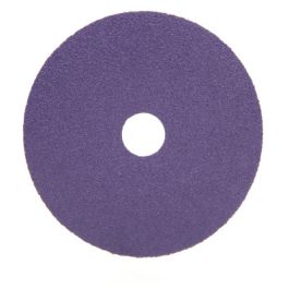 3M™ Cubitron™ II Abrasive Fibre Disc, 33416, 5 in X7/8 in (125mm X 22mm), 80+, 5 discs per carton, 5 cartons per case