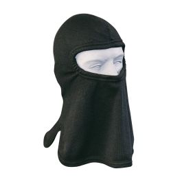Carbon / Technora Hood with Tri-Cut Design - Full Face, Black, OS 906-8416CT