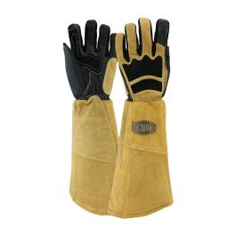 Ironcat® Premium Top Grain Goatskin Welder's Glove with Split Cowhide and Climax™ Aerogel - Kevlar® Stitched, Brown, 2XL 9070/2XL