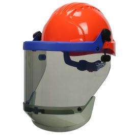 Arc Shield with Hard Hat - 12 Cal/cm2, Green, OS 9150-56510