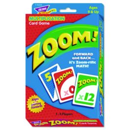 Zoom Math Card Game, Ages 9 and Up, 100 Cards/Set