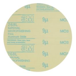 3M™ Hookit™ Microfinishing Film Disc 268L, 100 Mic 3MIL, Type D, 6 in x 11/16 in, D/F 8HL, Die 600KE