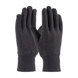Economy Weight Polyester/Cotton Jersey Glove - Men's & XL, Brown, MENS 95-806