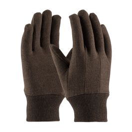 Economy Weight Polyester/Cotton Jersey Glove - Ladies', Brown, LADIES 95-806C
