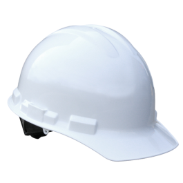 Granite™ Cap Style 4 Point Ratchet Hard Hat - White GHR4-WHITE