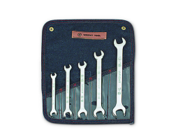 Open-End Wrenches, 10 Pieces, Full Polish Finish 739