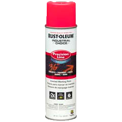 Industrial Choice - M1800 System Water-Based Precision Line Marking Paint - Colors - Fluorescent Pink