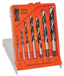 3PC BRAD POINT WOOD DRILLS SET