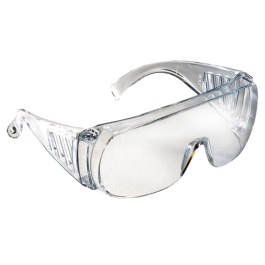 Chief™ OTG Safety Eyewear - Clear Frame - Clear Lens 360-C