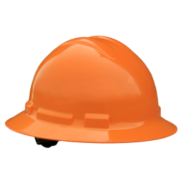 Quartz™ Full Brim 4 Point Ratchet Hard Hat - Orange QHR4-ORANGE