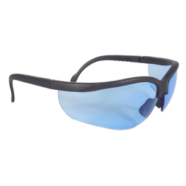 Journey® Safety Eyewear - Black Frame - Light Blue Lens JR01B0ID