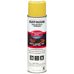 Industrial Choice - M1800 System Water-Based Precision Line Marking Paint - Colors - High Visibility Yellow