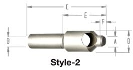 1/2X1/2X1/2 USA COUNTERSINK & DEBURRING TOOL