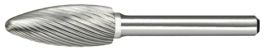 SH-2L CARBIDE BURR FLAME 6" OAL SINGLE CUT