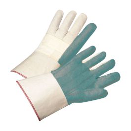 Heavy Weight Cotton Hot Mill Glove with Double Palm and Rayon Lining - 24 oz, Natural, L GG42SI