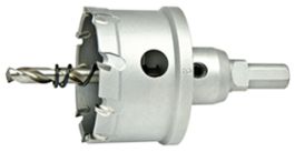 1-1/2" CARBIDE TIPPED HOLE CUTTER, 1" DOC