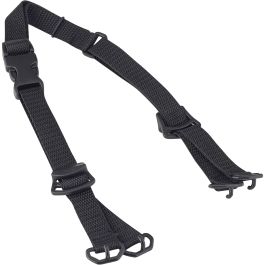 Chin Strap 4-Point, Black, OS 280-HP542C