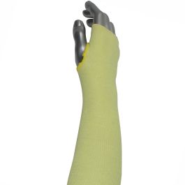 2-Ply ATA® Ultra Blended Sleeve with Thumb Hole, Yellow, 18 MSULTRA2-18T