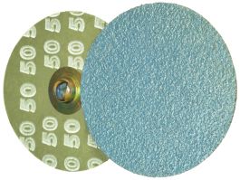 3" X 36 GRIT ZIRCONIA QUICK CHANGE RESIN FIBRE DISC TYPE 'S'