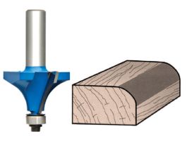 1 X 2 ROUNDING OVER EDGE ROUTER BIT