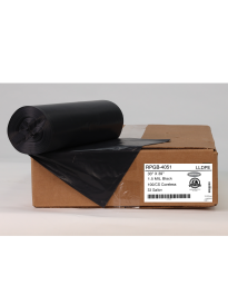 33X39 1.5 MIL BLK Can Liners 100/CS 5/20'S CORELESS STOCK REPRO 1.5 AND ABOVE
