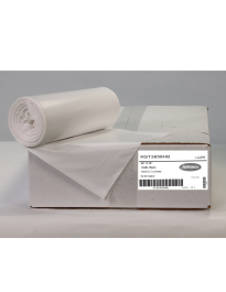 38X58 .9 MIL BLK Can Liners 100/CS 5/20'S CORELESS WHITE BOXES STOCK NORAMCO LABEL