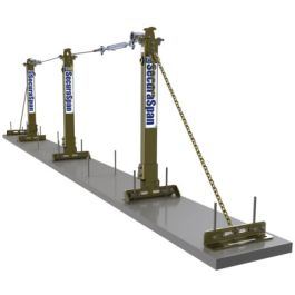 3M™ DBI-SALA® SecuraSpan™ Rebar/Shear Stud Horizontal Lifeline System 7400650, 50 ft. (15.2 m), 1 ea