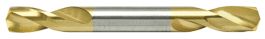 #1 HSS DOUBLE END SPLIT POINT SHEET DRILL TiN