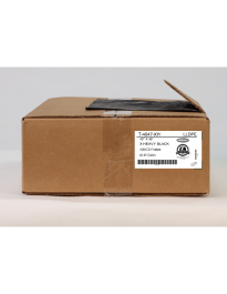 40X46 XHVY BLK Can Liners 100/CS FOLDED STOCK REPRO UNDER 1.5 MIL