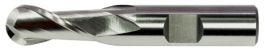 1-1/2X1-1/4 USA HS 2 FLUTE BALL SINGLE END MILL
