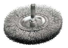 2" x 1/4" COARSE WIRE WHEEL
