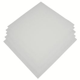 12" x 12" 100% Polyester Wipe, White, OS WIPE-12x12D